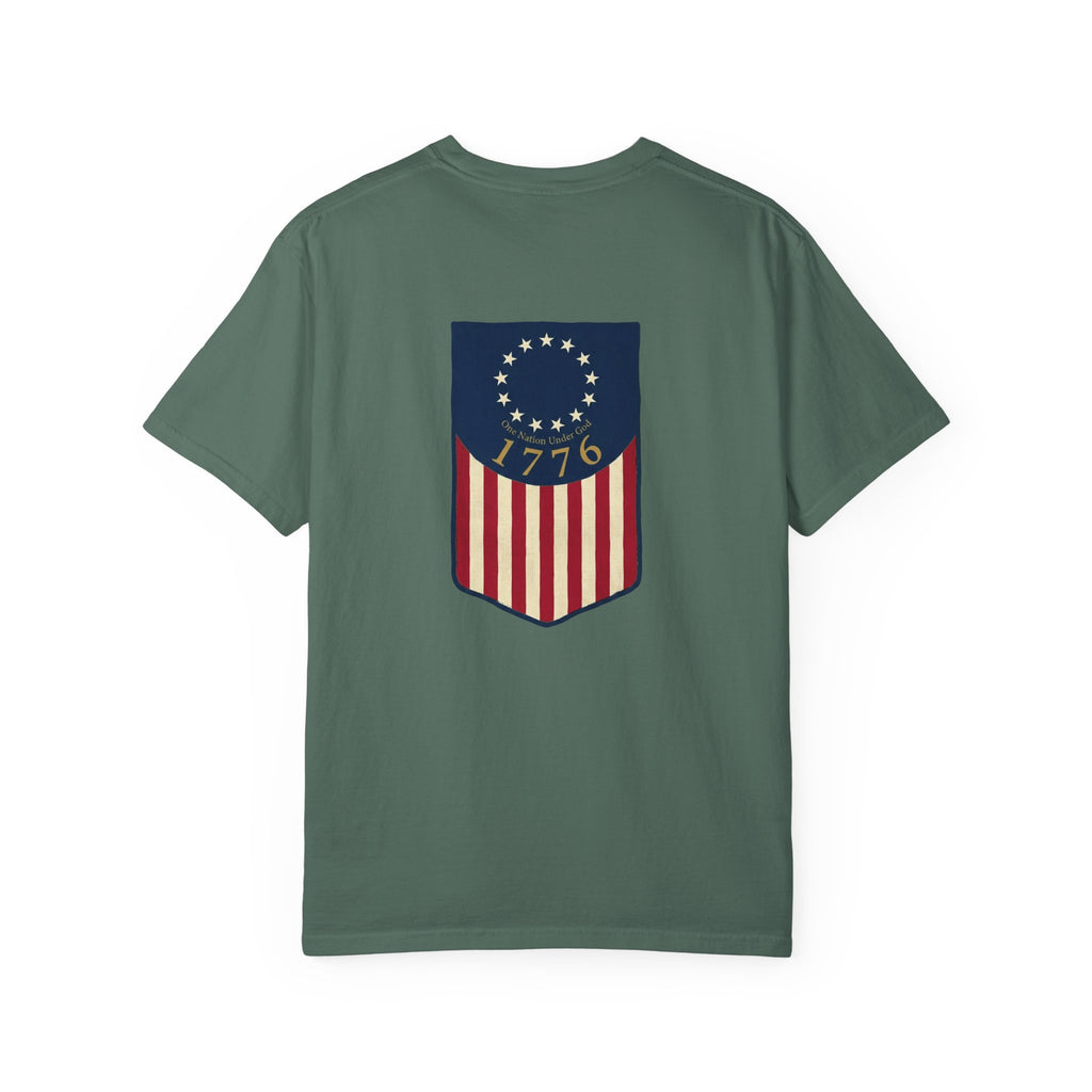 One Nation 03 T-shirt | Christian Cross Tee