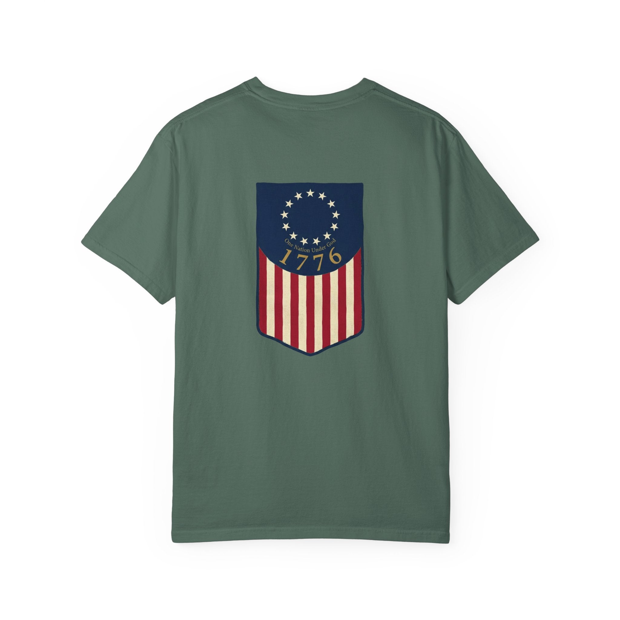 One Nation 03 T-shirt | Christian Cross Tee