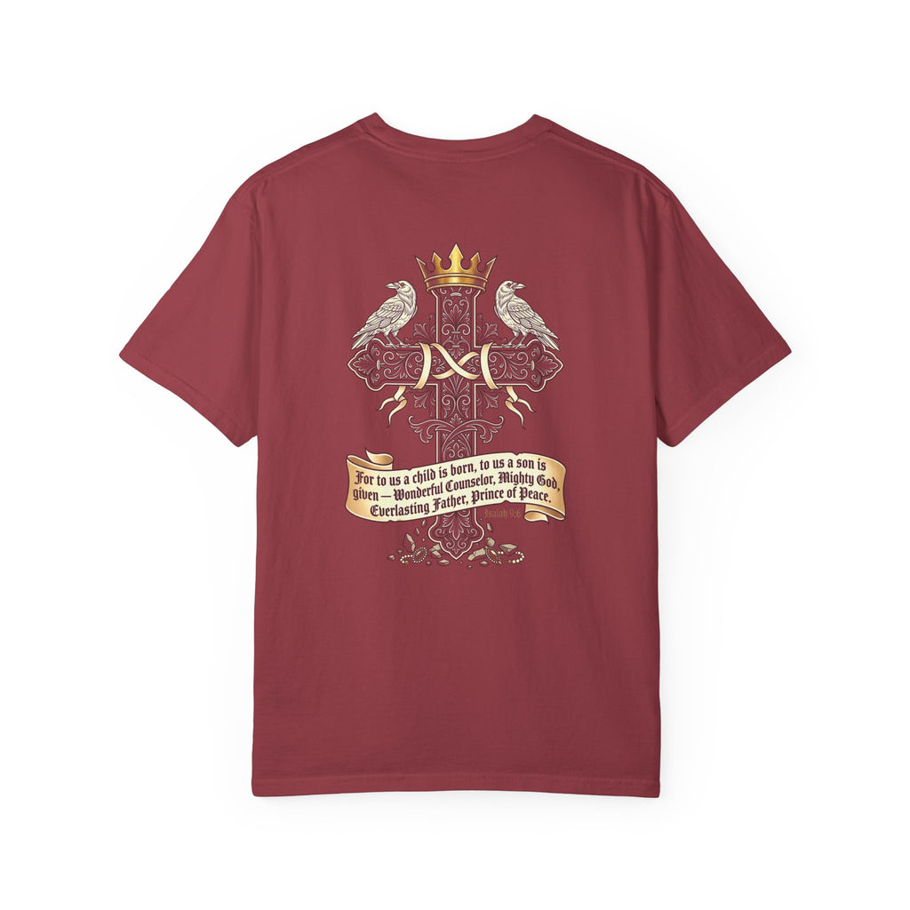 A son is born T-shirt | Christian Cross Tee