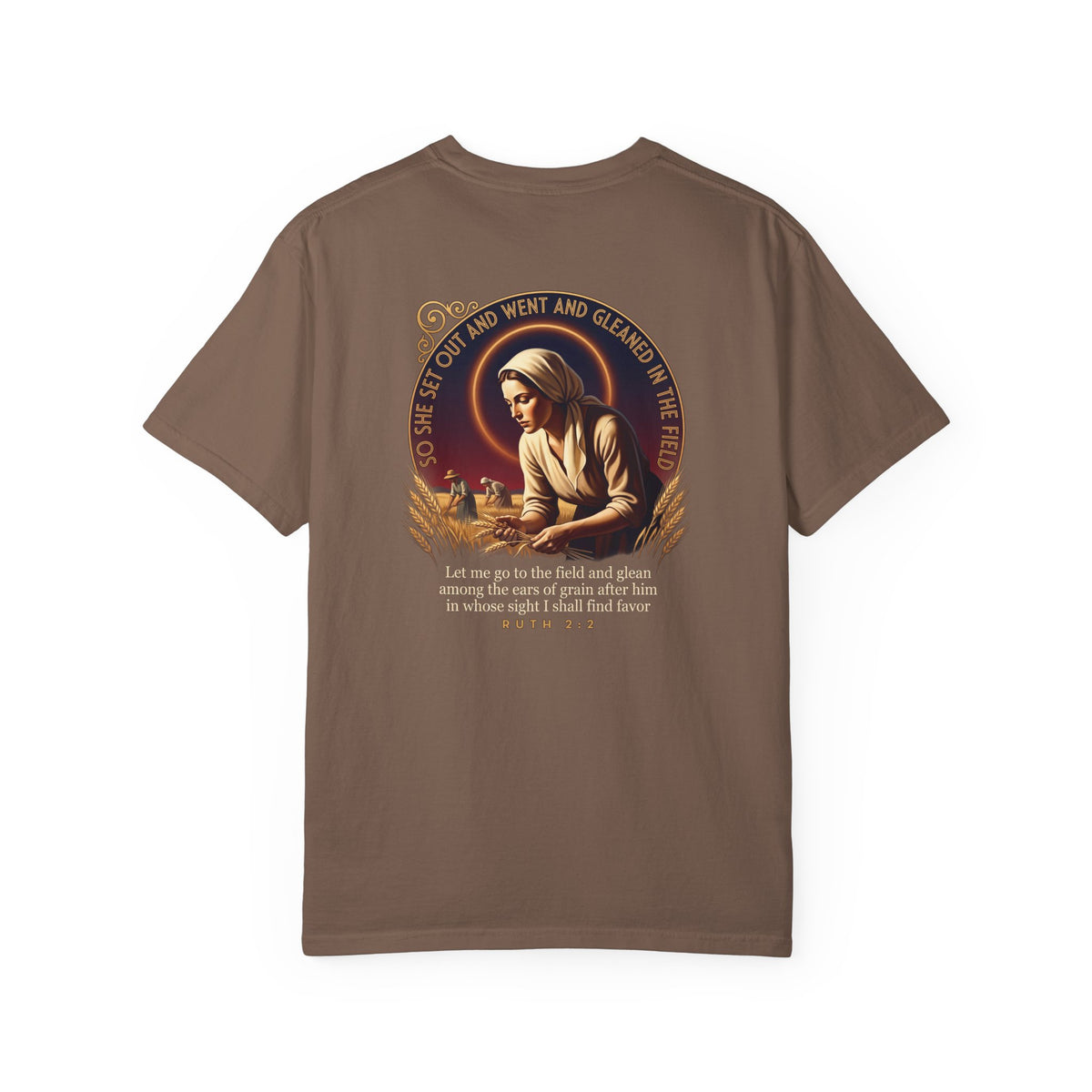 Christian Cross T-Shirt — Ruth Gleaning in the field