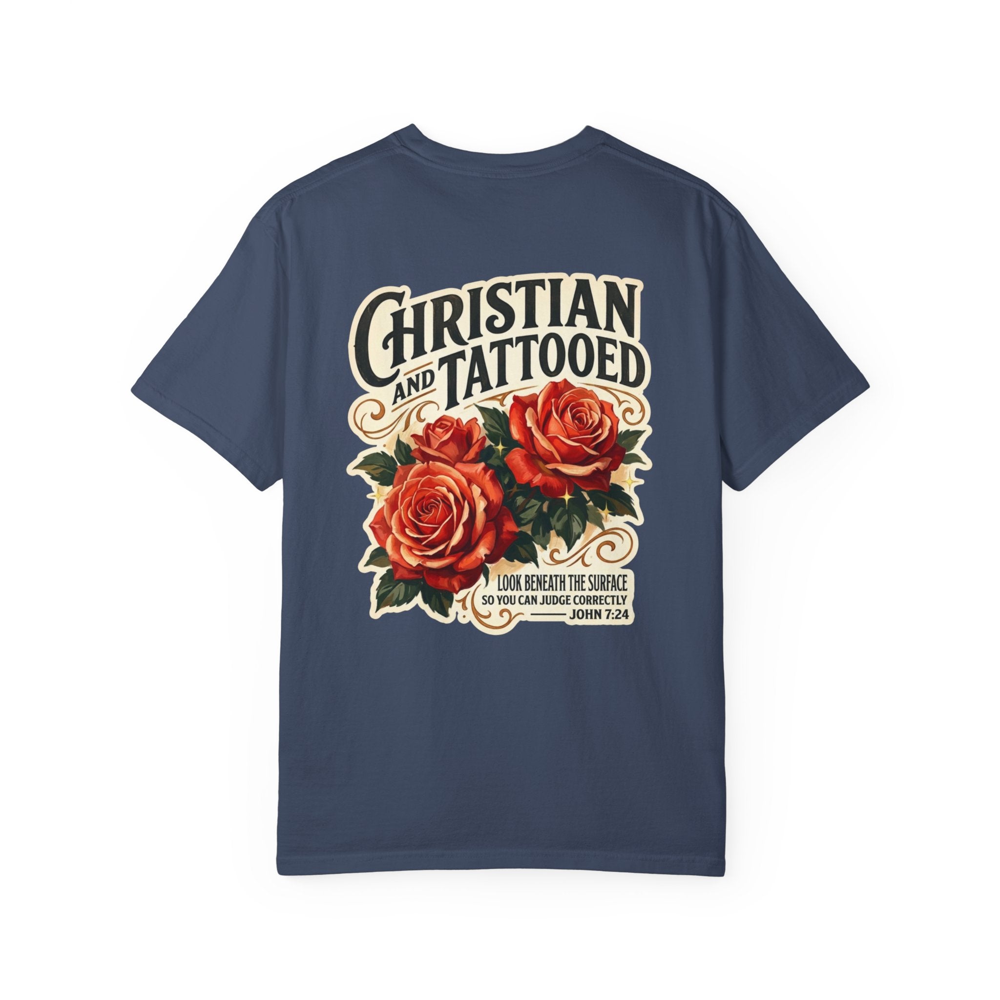 Christian and Tattooed Graphic T-Shirt