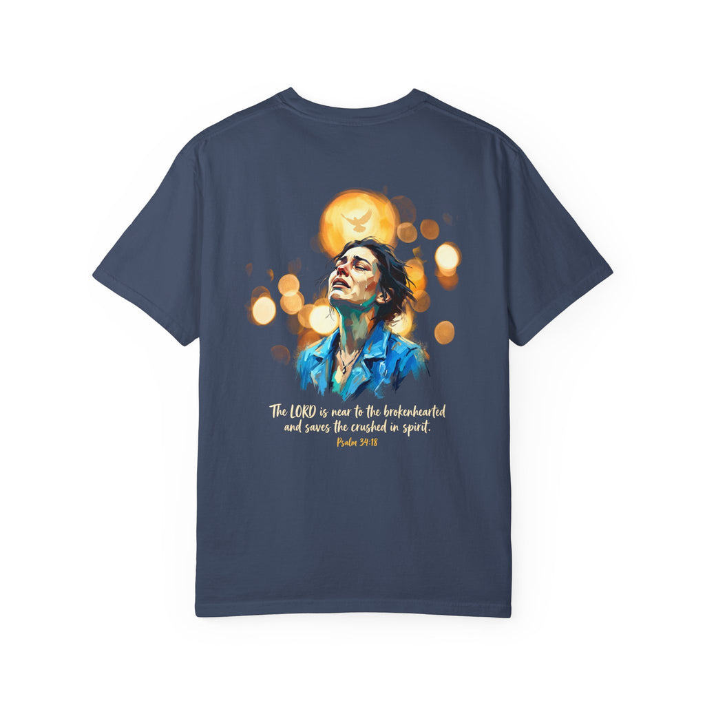 Saves the crushed in spirit T-shirt | Christian Cross Tee