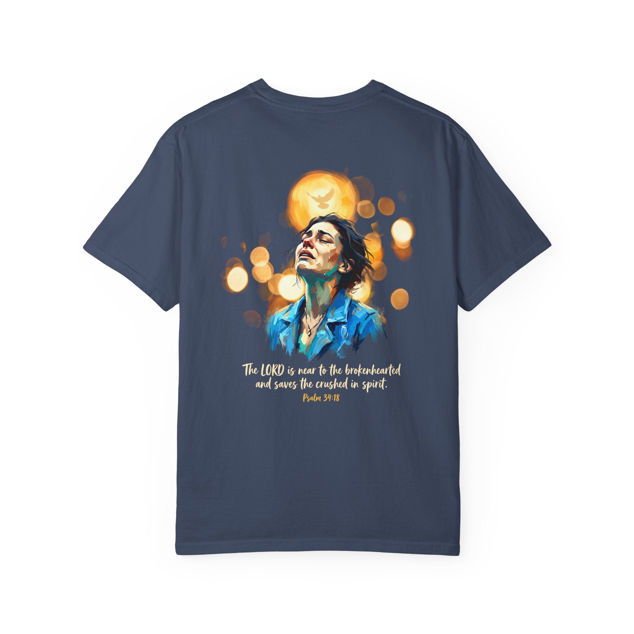 Saves the crushed in spirit T-shirt | Christian Cross Tee