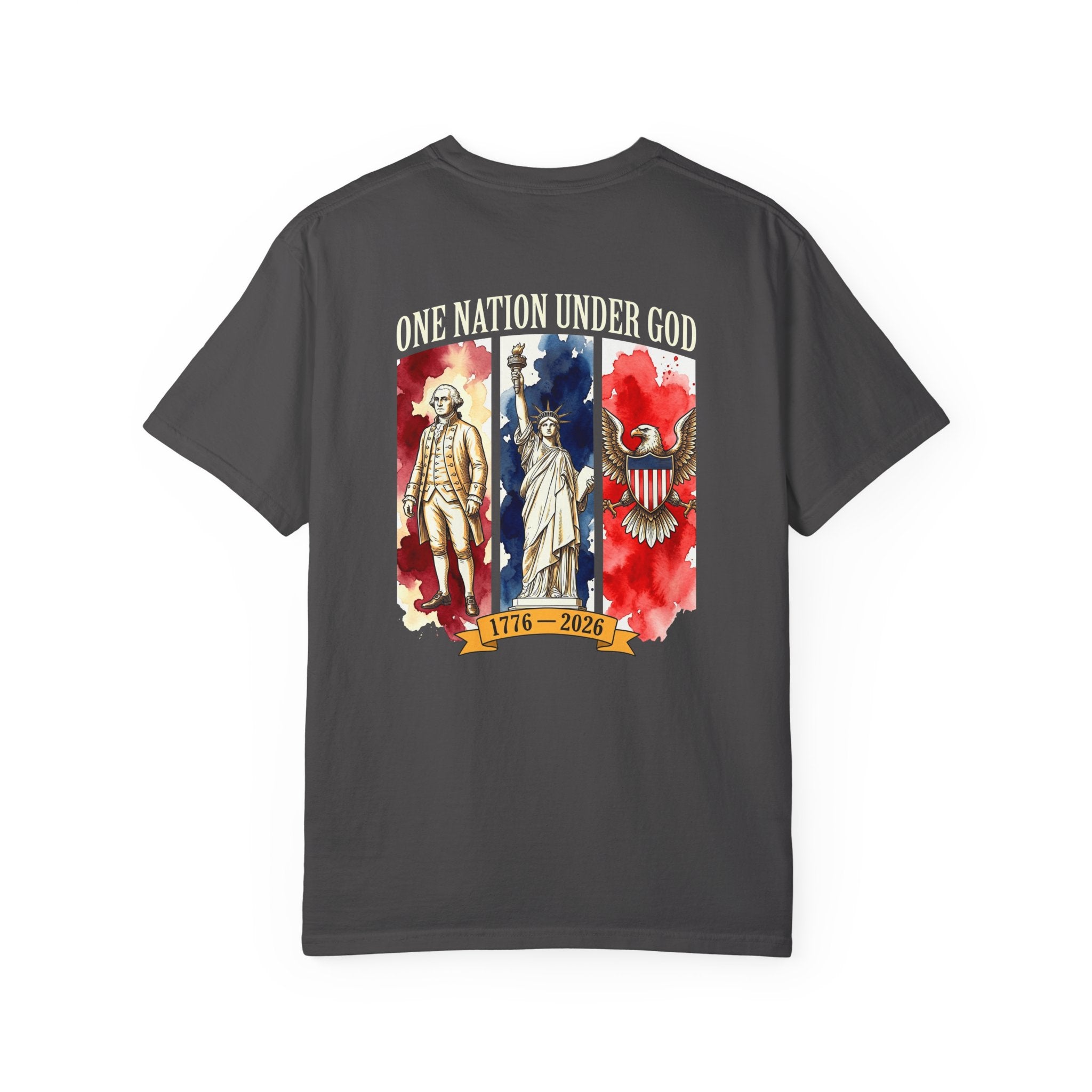 One Nation 04 T-shirt | Christian Cross Tee