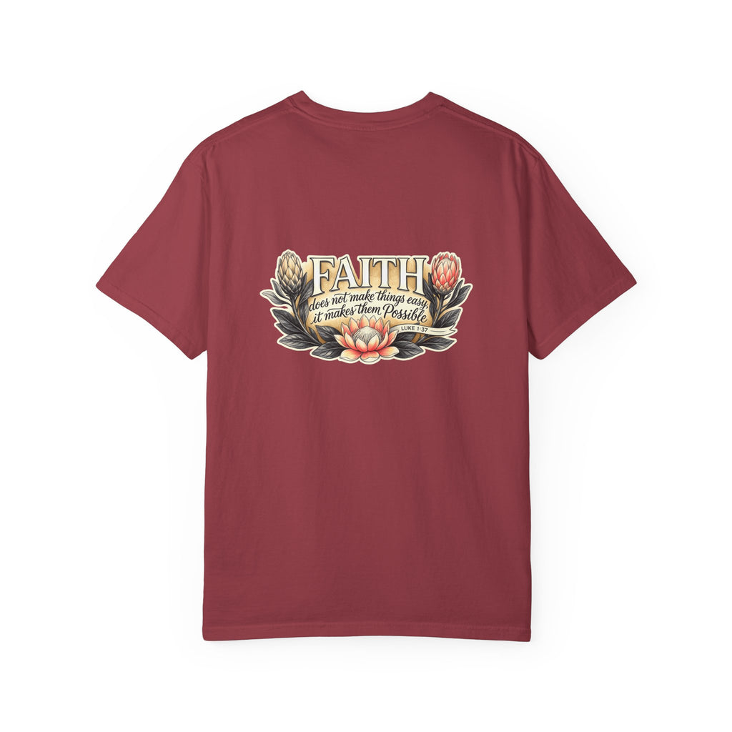 Faith 2 Christian Cross T-Shirt — "I Surrender All" Vintage Faith Graphic Tee