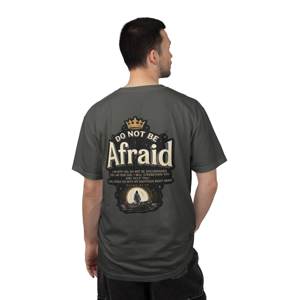 T-Shirt — "Do Not Be Afraid" Cross Graphic