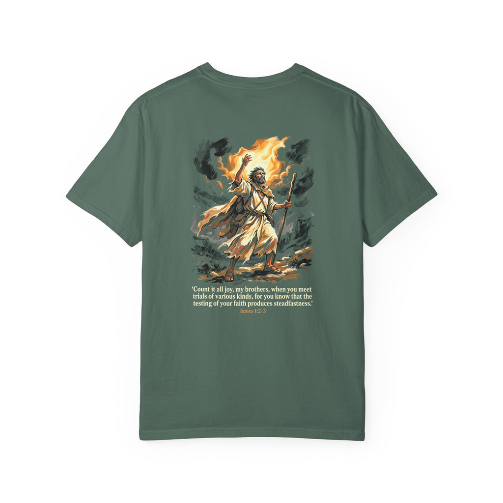 Testing your faith T-shirt | Christian Cross Tee