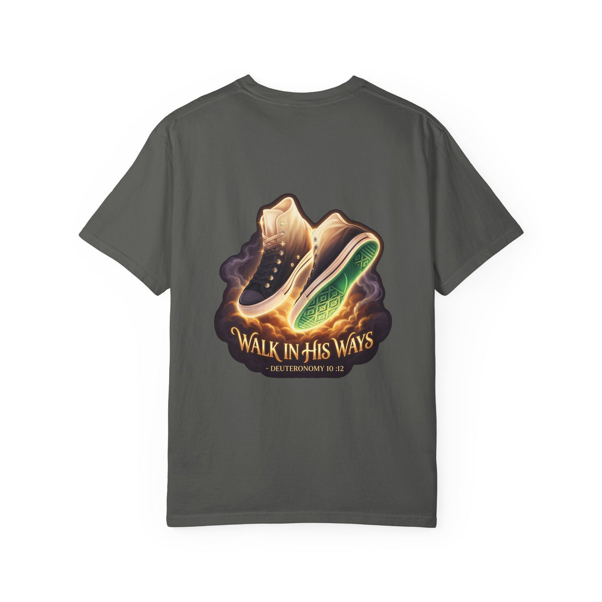 Christian Cross T-Shirt — 'Walk in His Ways' Graphic Tee