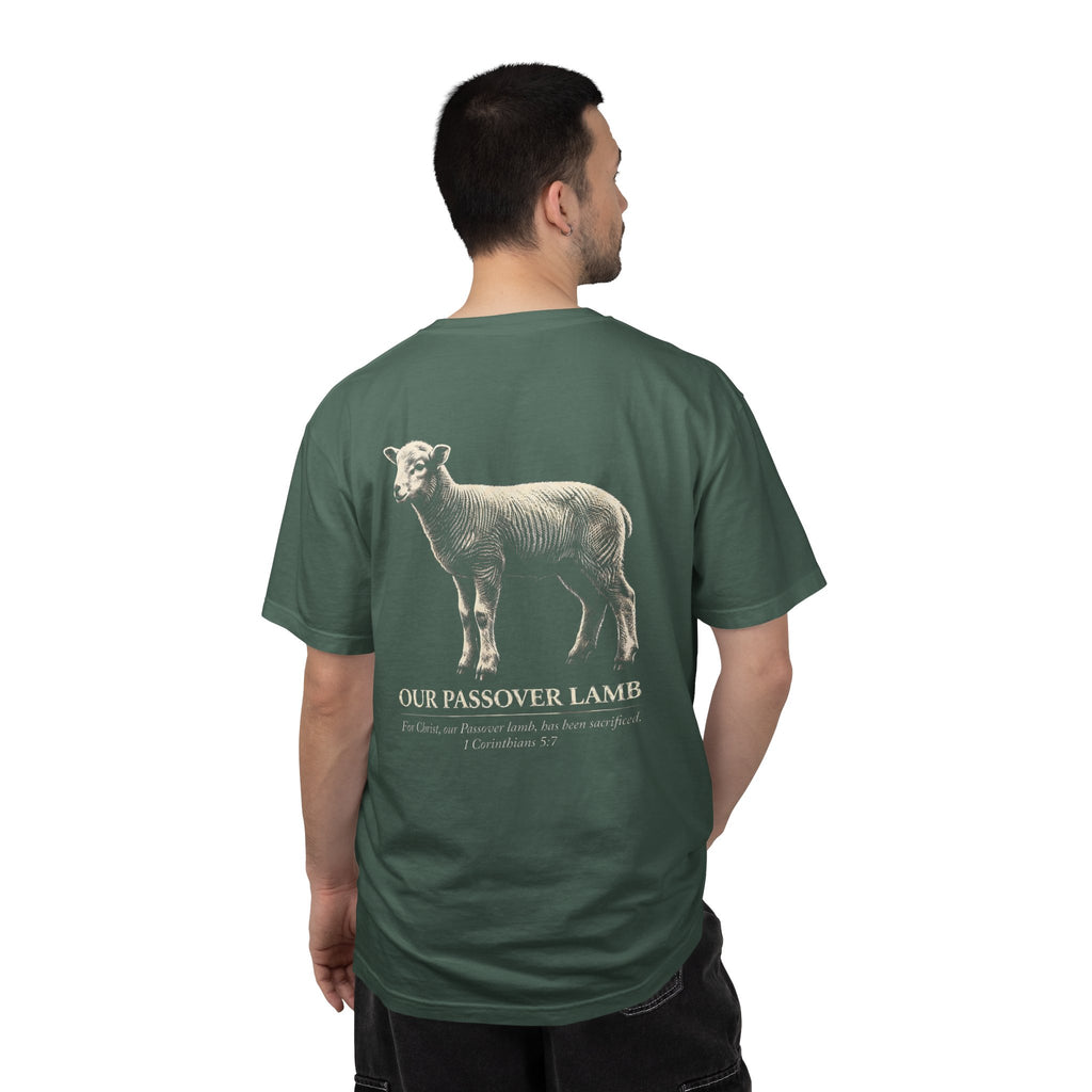 Passover Lamb T-Shirt — 'Our Passover Lamb' Religious Graphic Tee