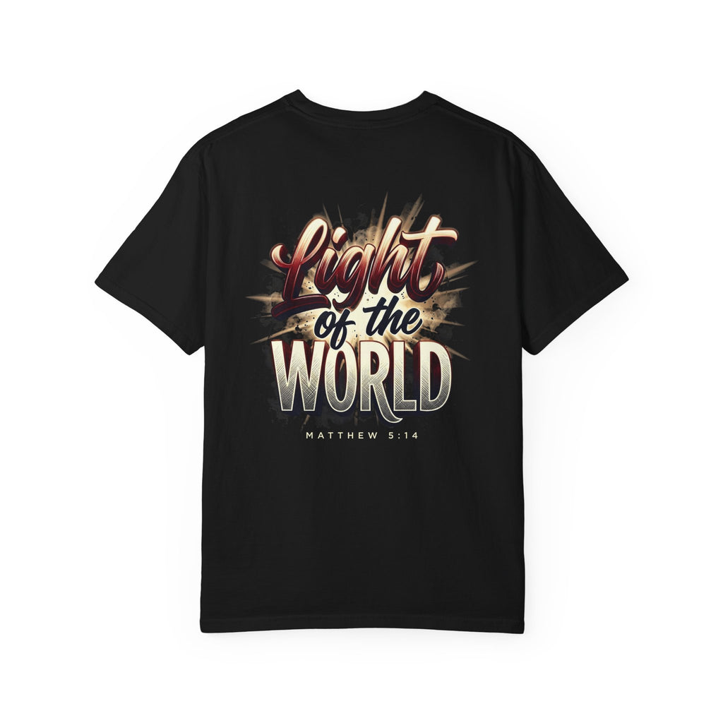i am the light of the world T-shirt | Christian Cross Tee