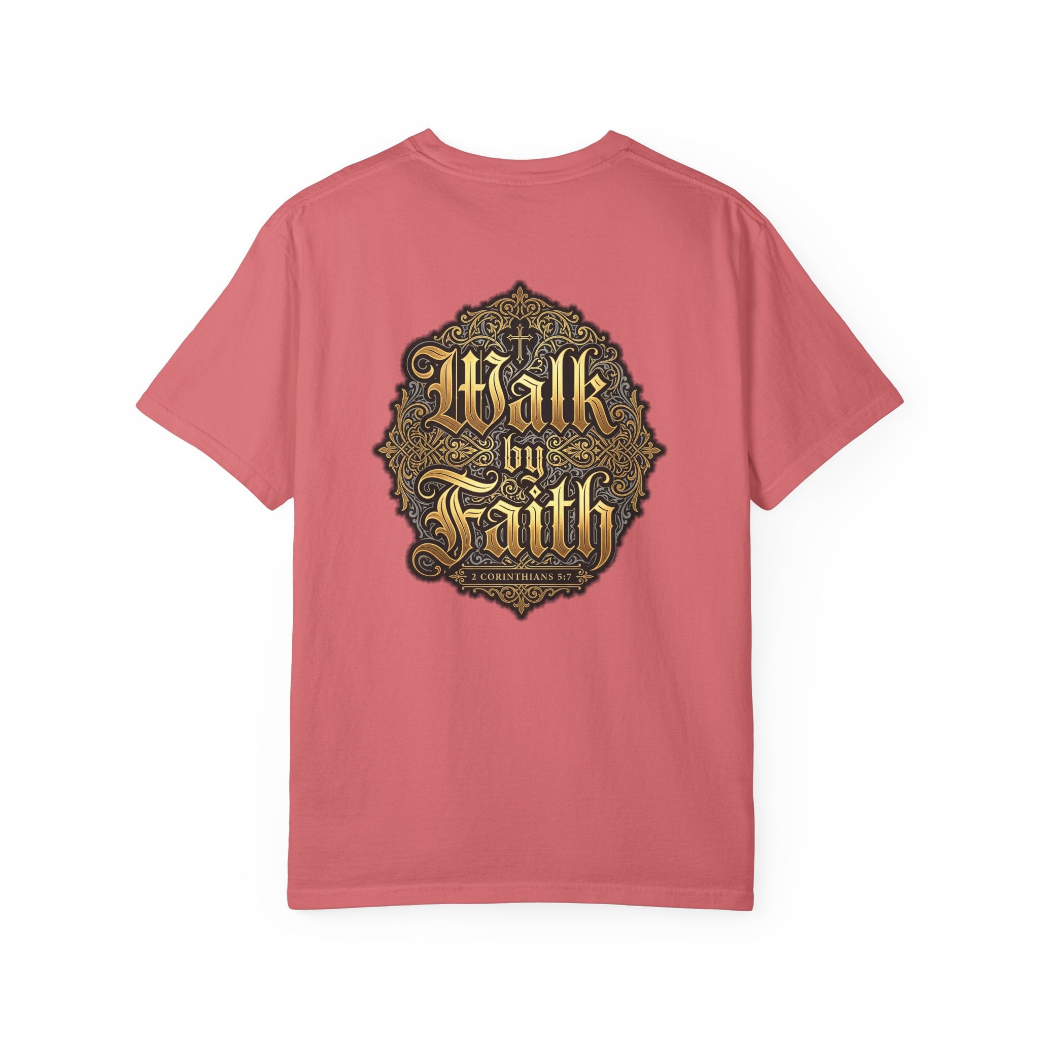 Walk by Faith T-shirt | Christian Cross Tee ALT COLOR