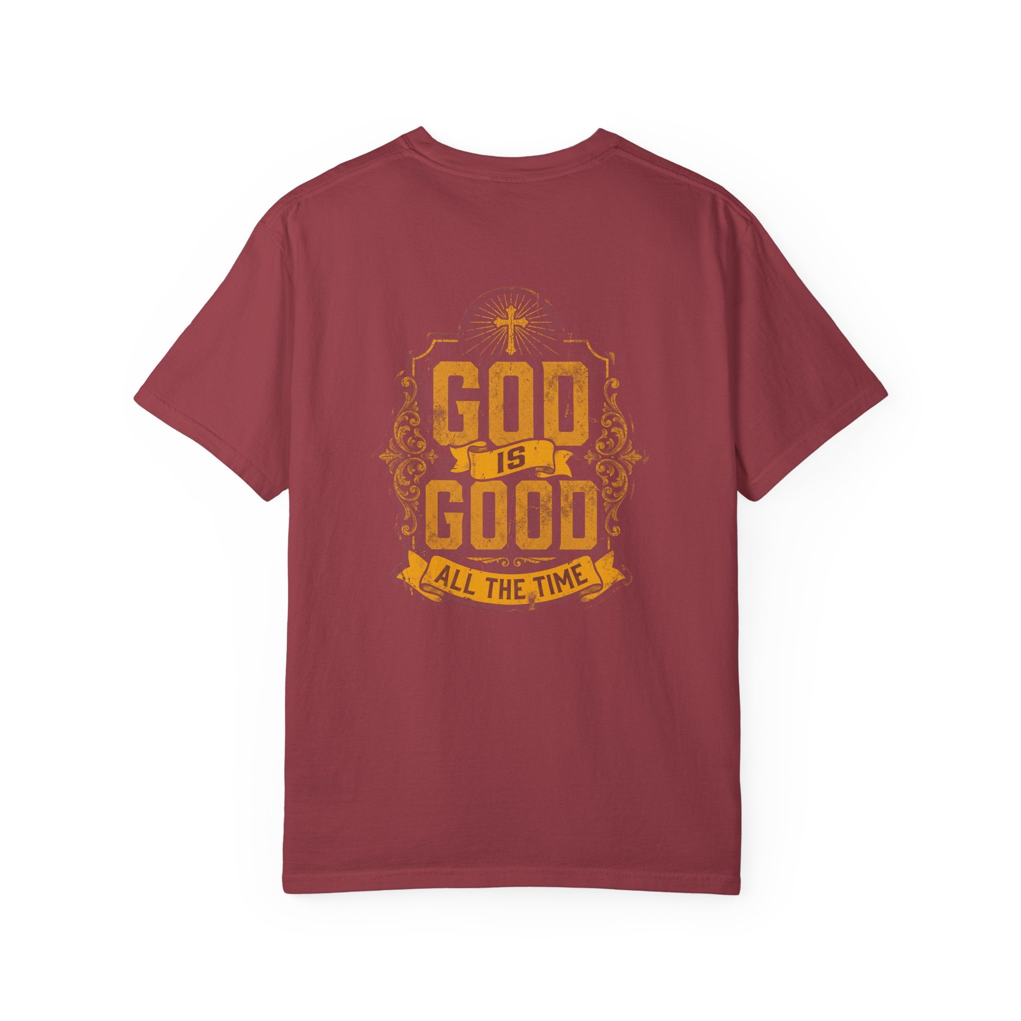 God is Good all the time T-shirt | Christian Cross Tee ALT COLOR