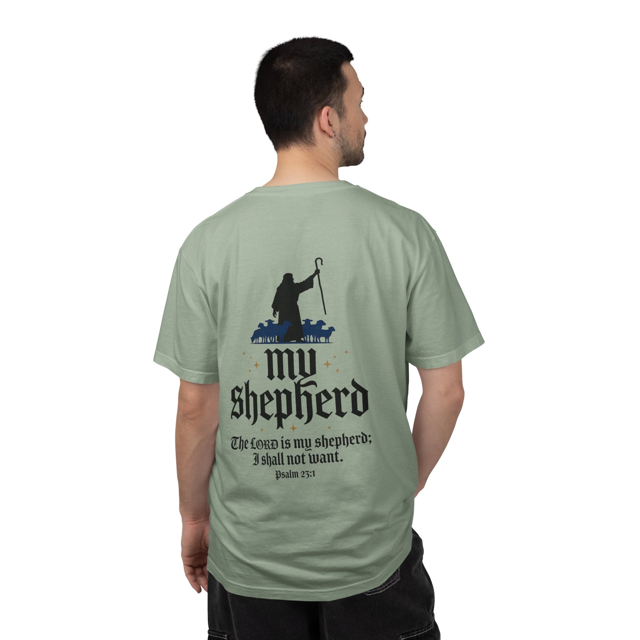 My Shepherd T-Shirt — Psalm 23 Christian Cross Tee