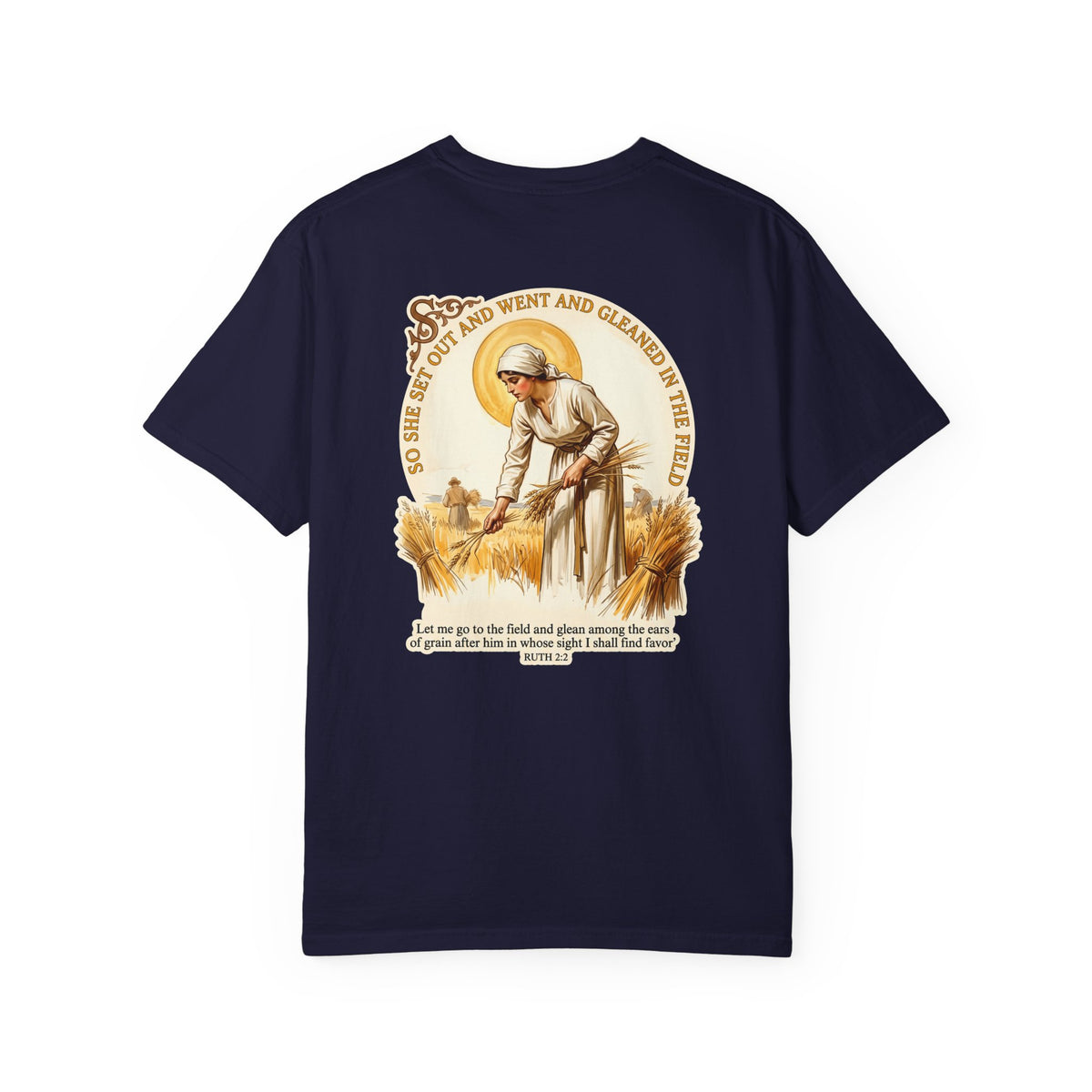 Christian Cross T-Shirt — Vintage Ruth Gleaning Graphic Tee