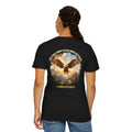 Eagle & Cross Christian T‑Shirt — "They Shall Mount Up with Wings" (Isaiah 40:31)