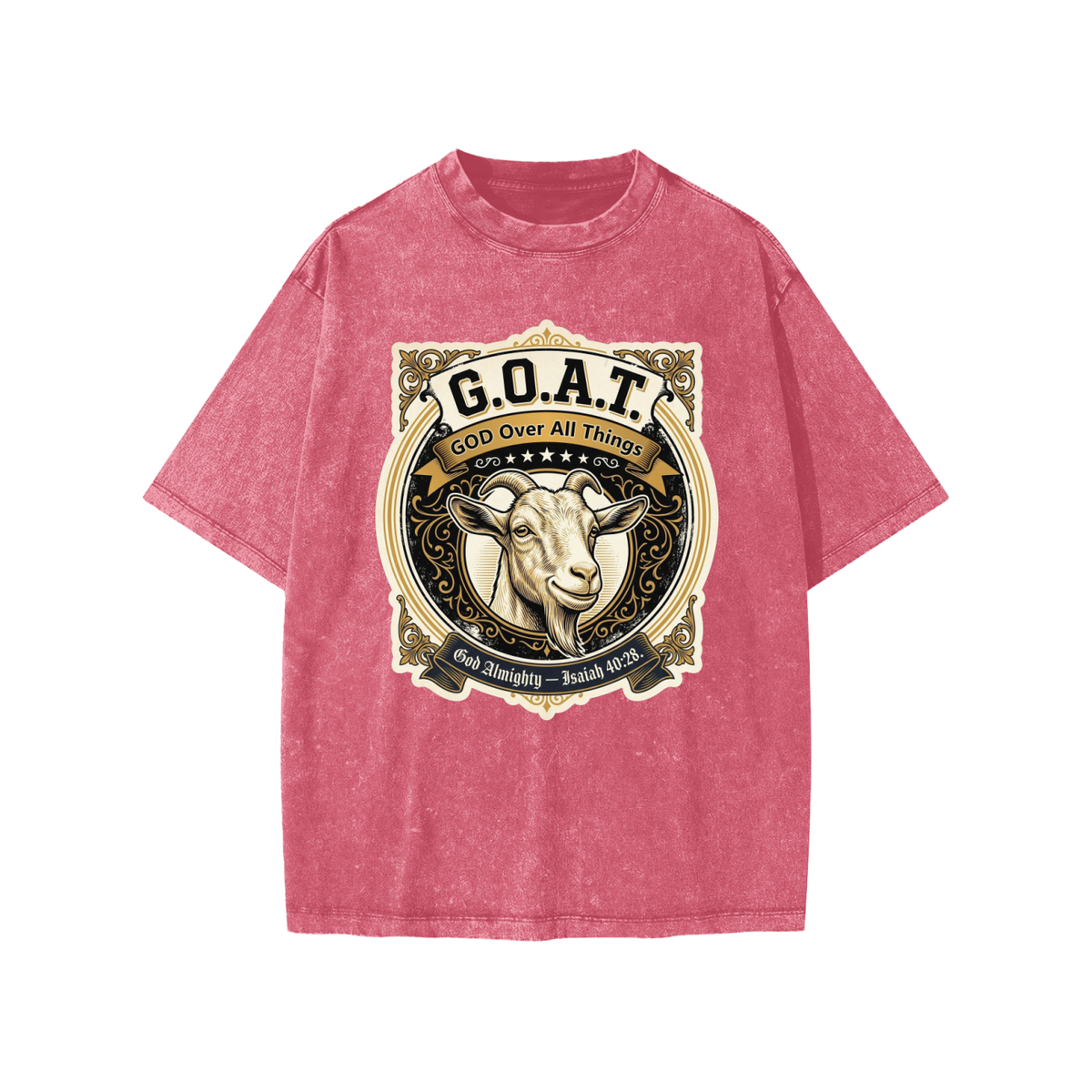 GOAT Snow Washed Kids' T-Shirt