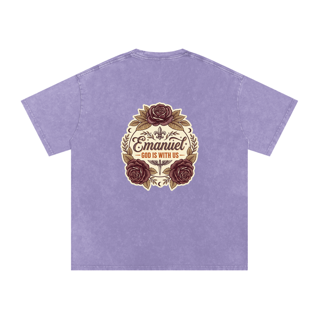 Emanuel Snow Washed Oversized Cotton T-Shirt