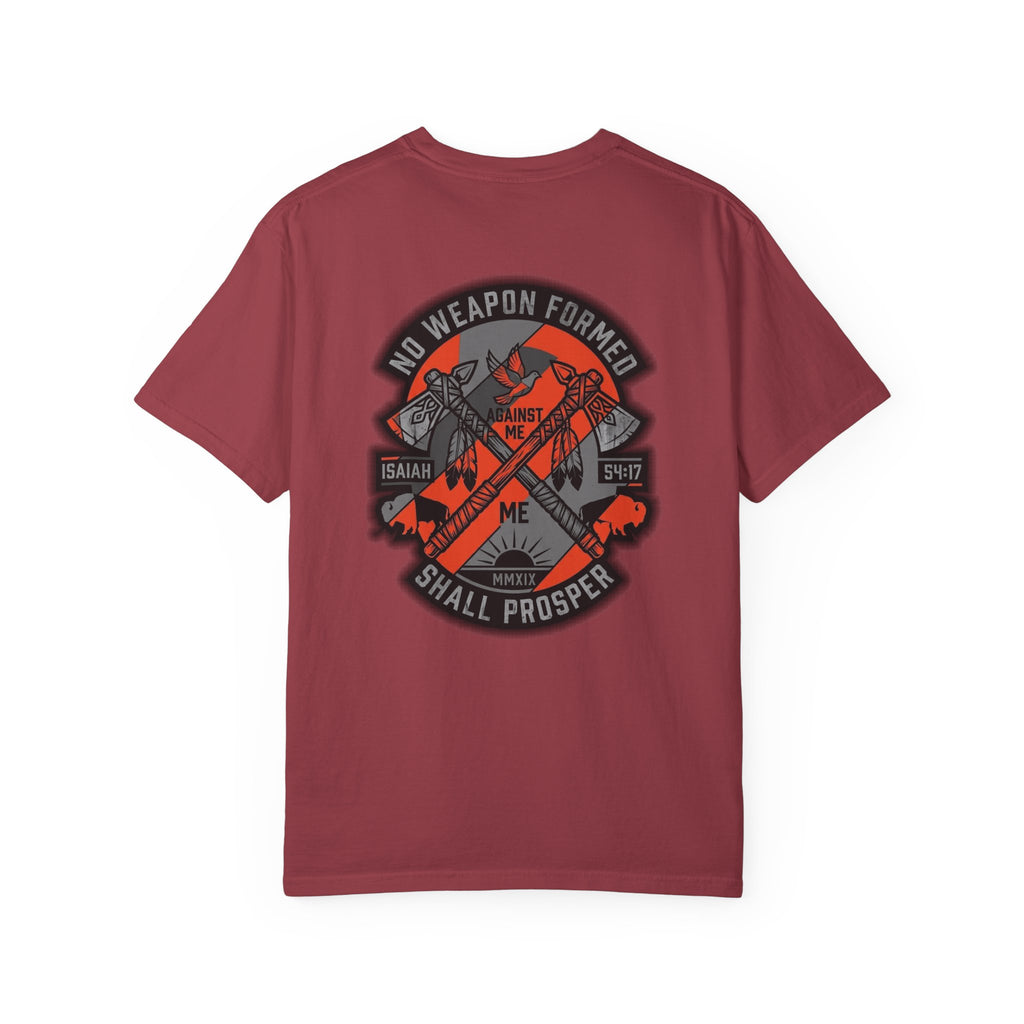 No Weapon T-shirt | Christian Cross Tee