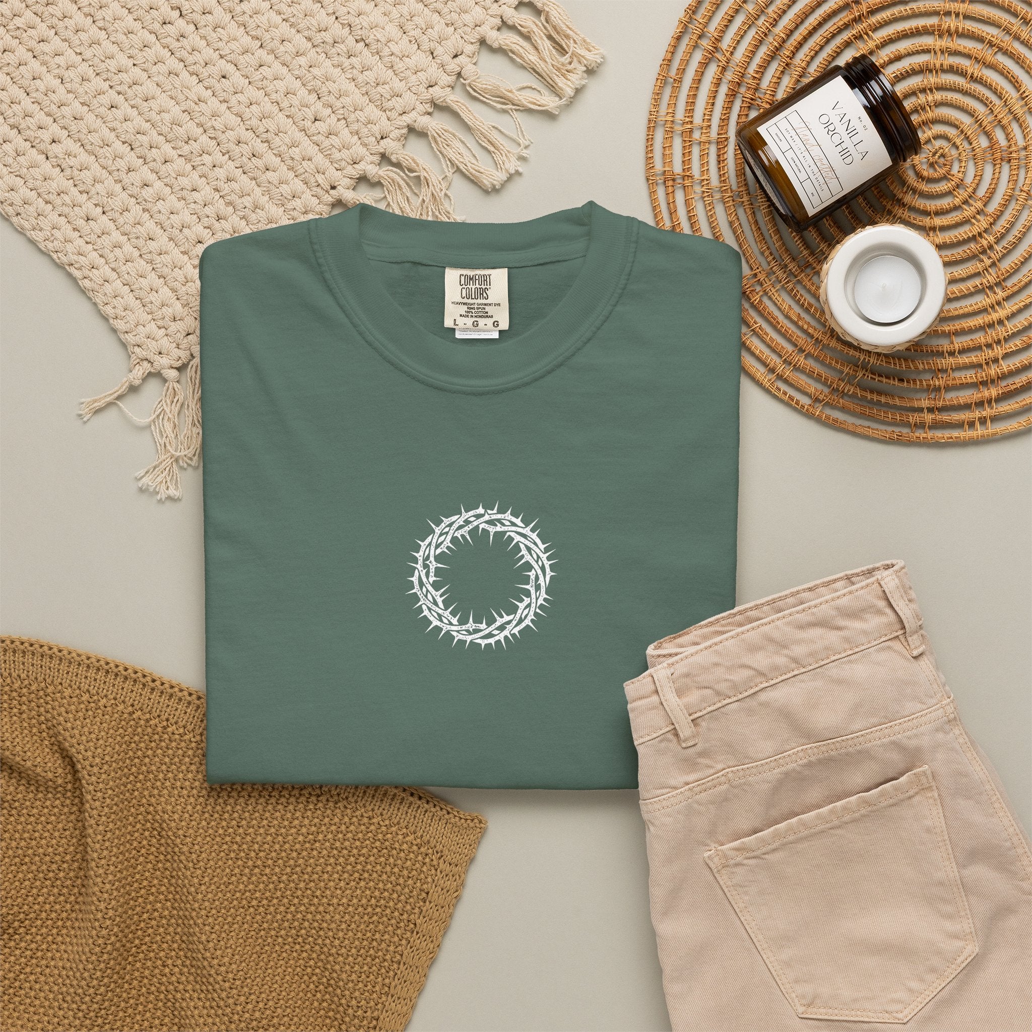 Crown T-shirt | Christian Cross Tee