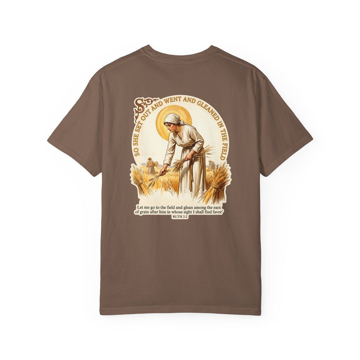 Christian Cross T-Shirt — Vintage Ruth Gleaning Graphic Tee