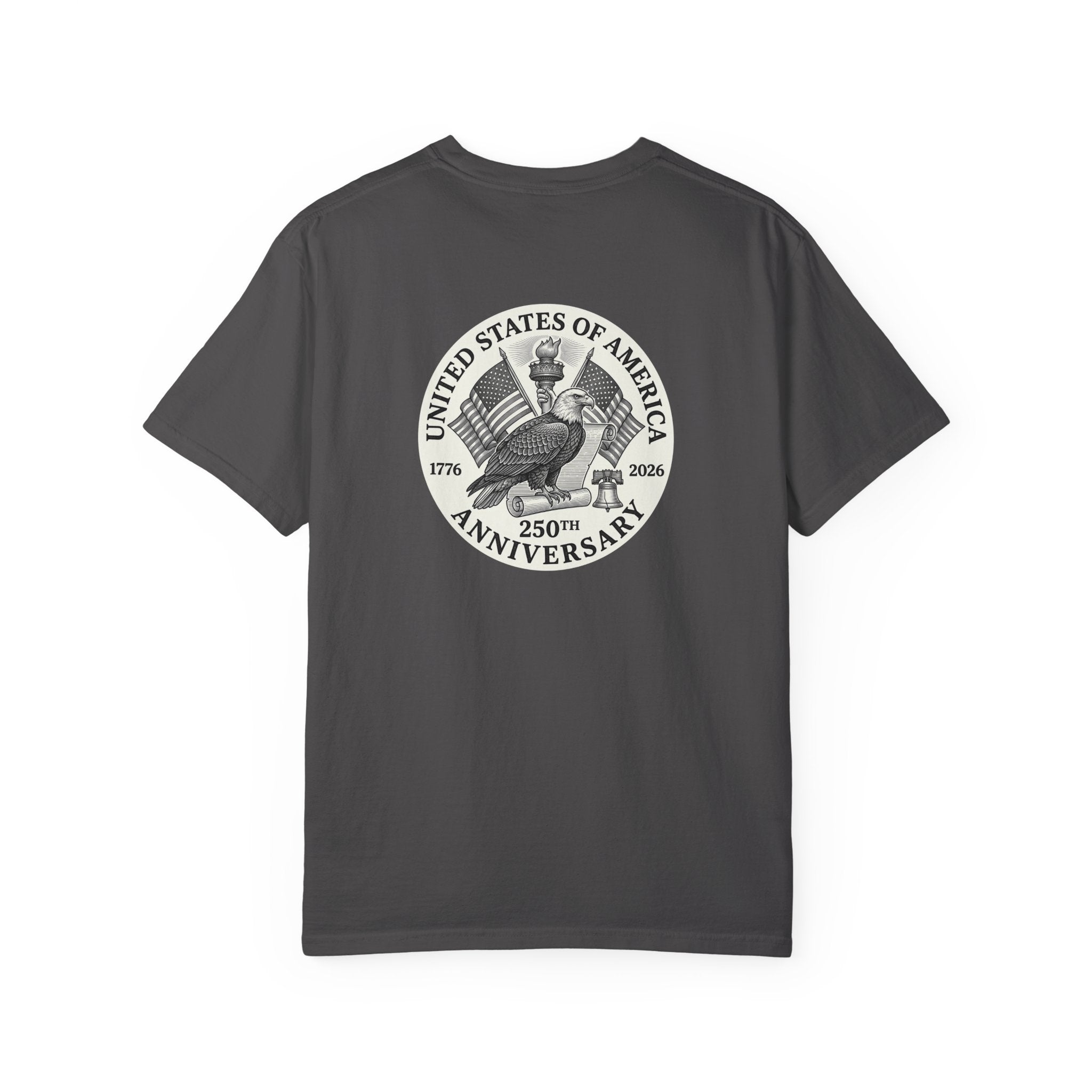 America 250th Anniversary T‑Shirt — Vintage Eagle Seal Tee