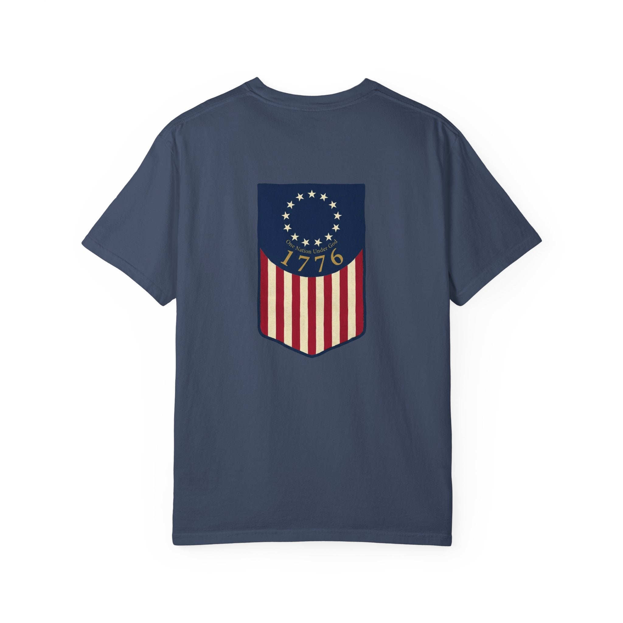 One Nation 03 T-shirt | Christian Cross Tee