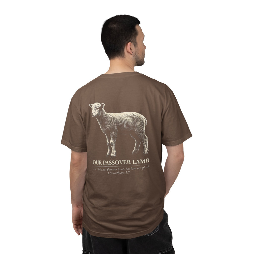 Passover Lamb T-Shirt — 'Our Passover Lamb' Religious Graphic Tee