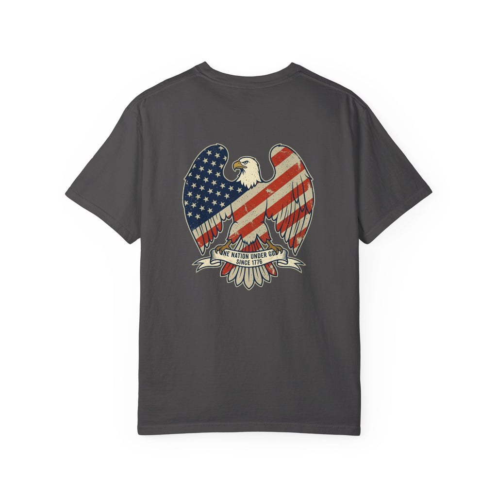 One Nation 02 T-shirt | Christian Cross Tee