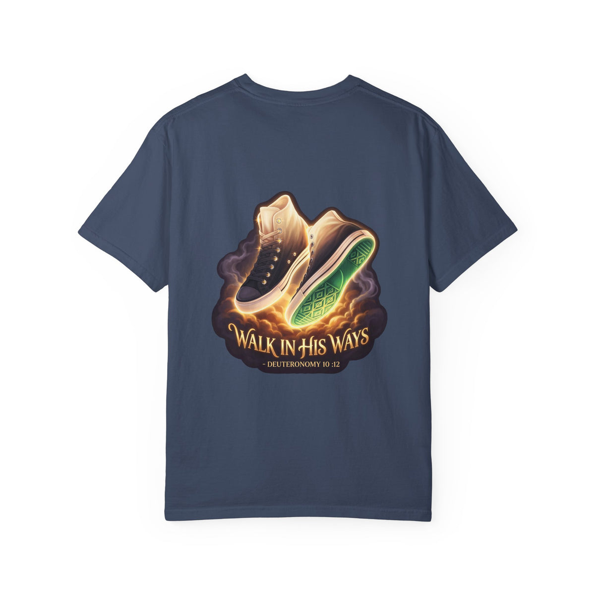 Christian Cross T-Shirt — 'Walk in His Ways' Graphic Tee