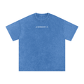 America Snow Washed Oversized Cotton T-Shirt