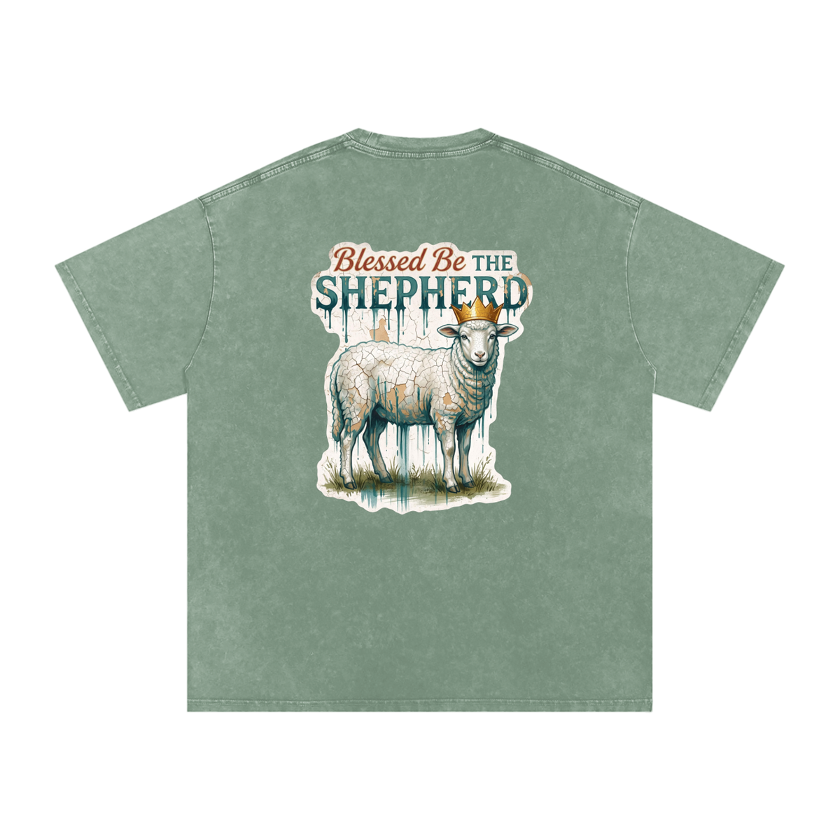 Shepherd Snow Washed Oversized Cotton T-Shirt
