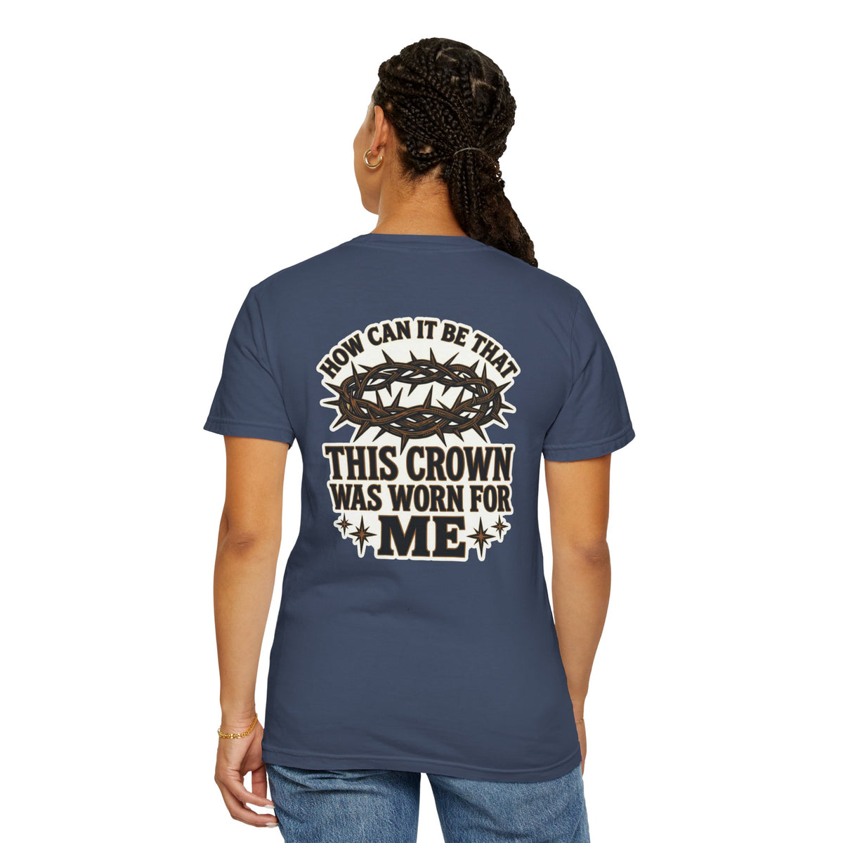 Crown T-shirt | Christian Cross Tee