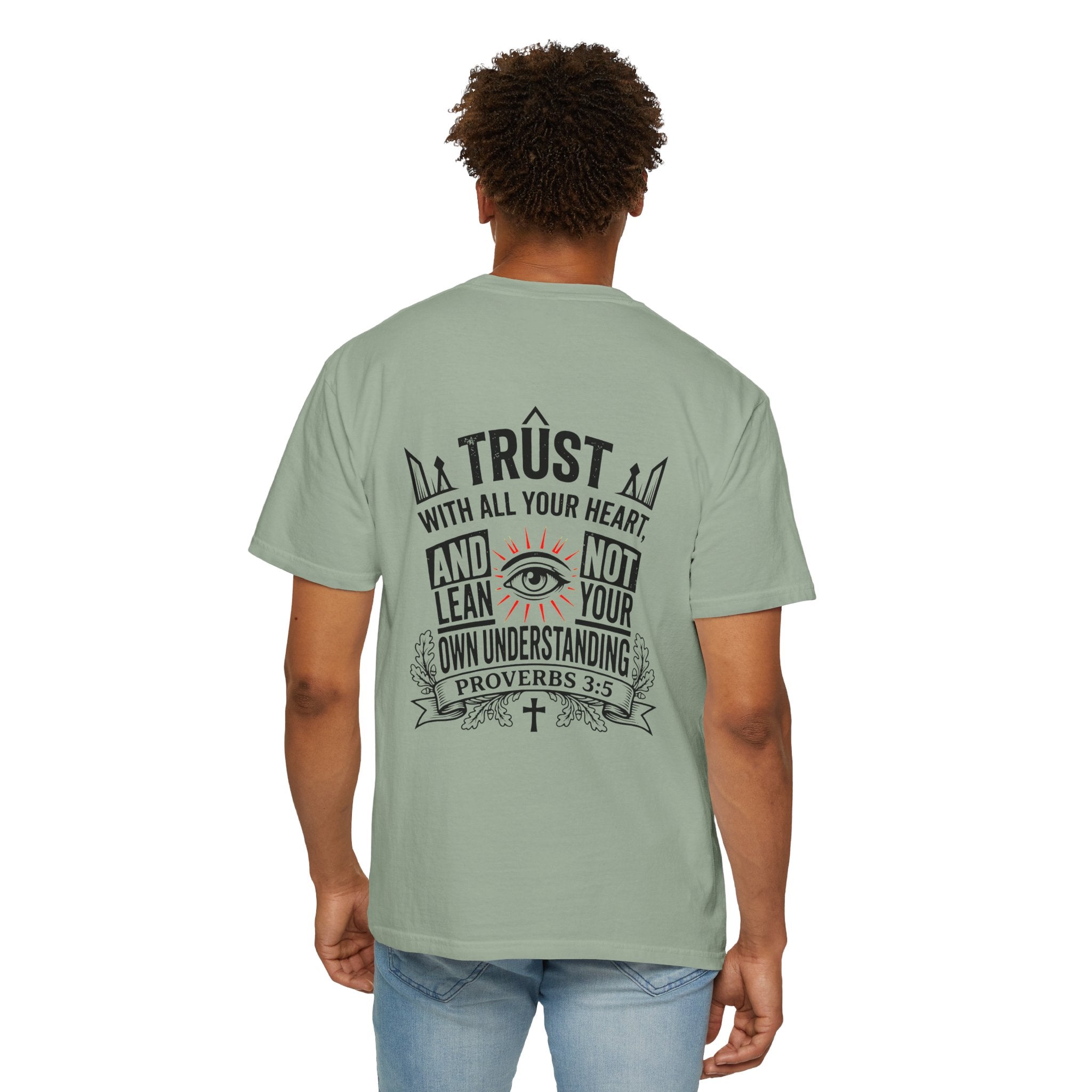 Proverbs 3:5 Cross T-Shirt — "Trust in the Lord" Christian Tee