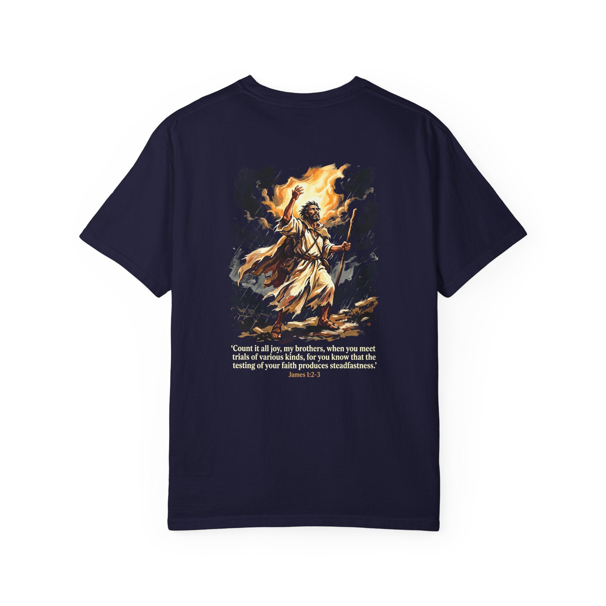 Testing your faith T-shirt | Christian Cross Tee