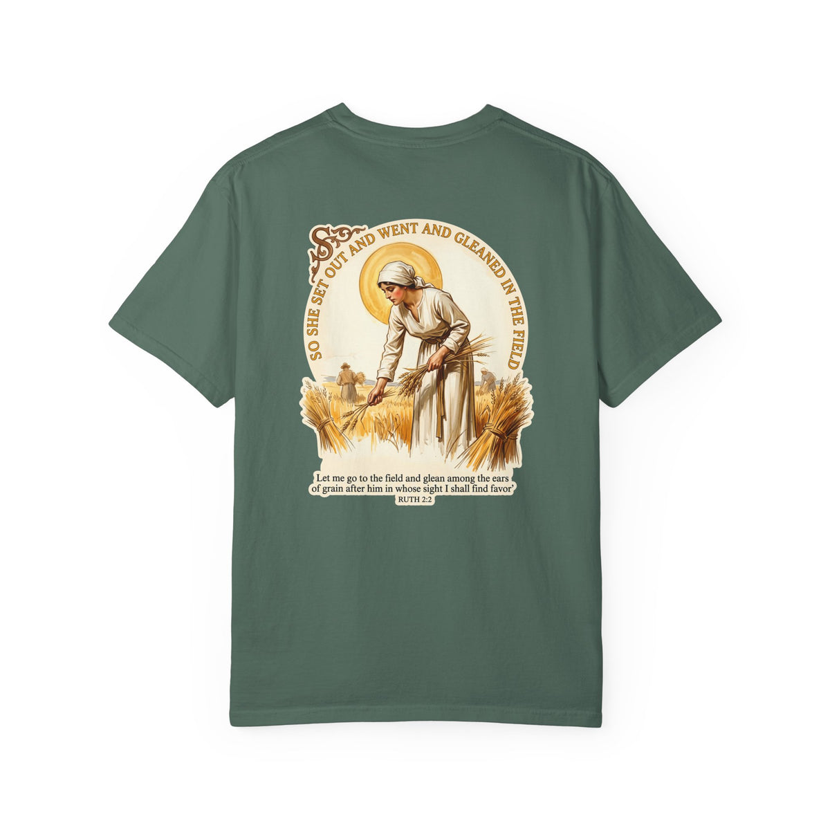 Christian Cross T-Shirt — Vintage Ruth Gleaning Graphic Tee