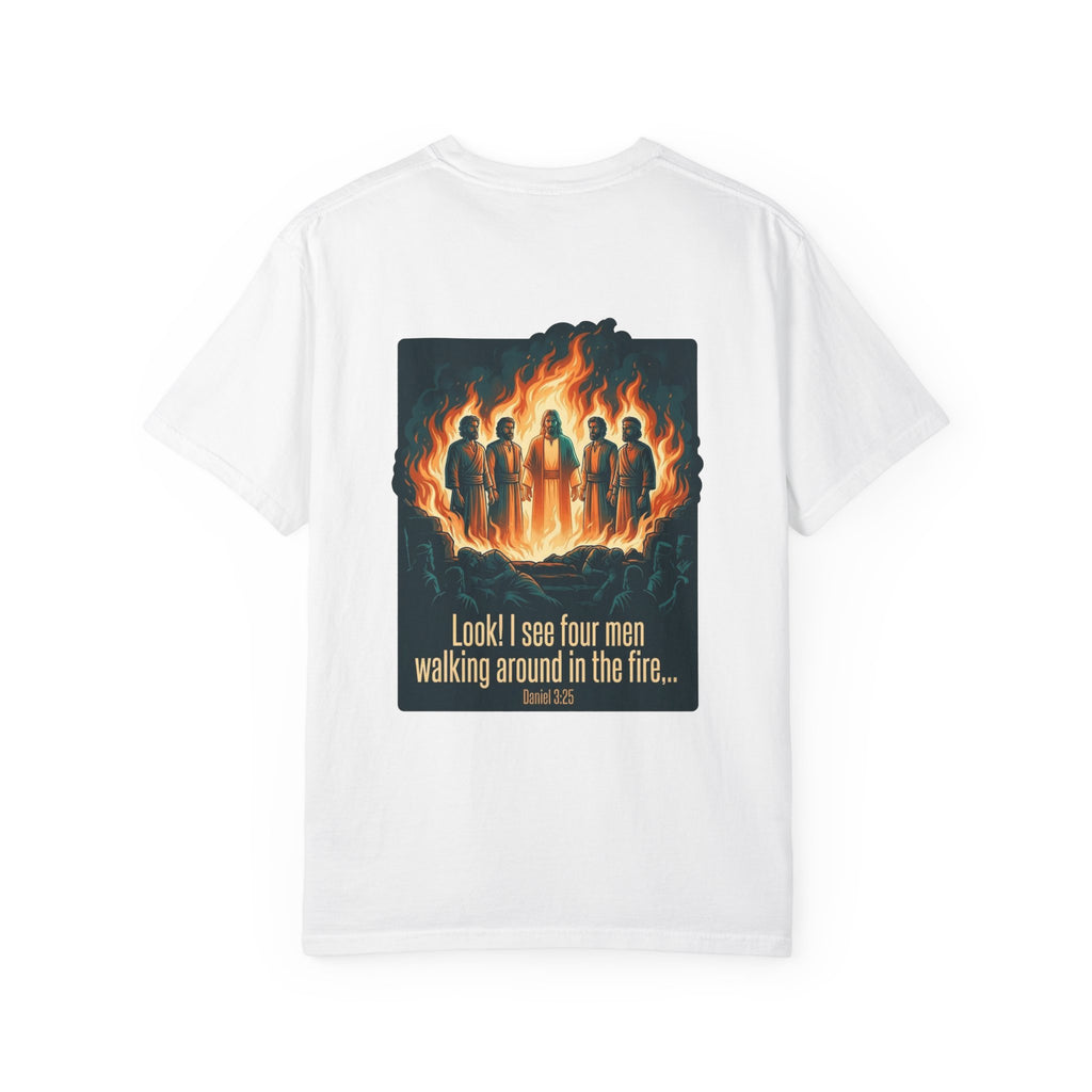 In the Fire T-shirt | Christian Cross Tee ALT LIGHT