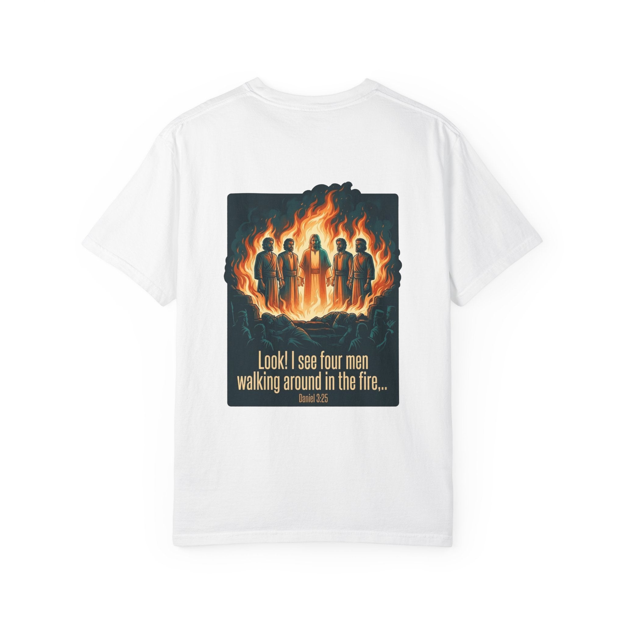In the Fire T-shirt | Christian Cross Tee ALT LIGHT