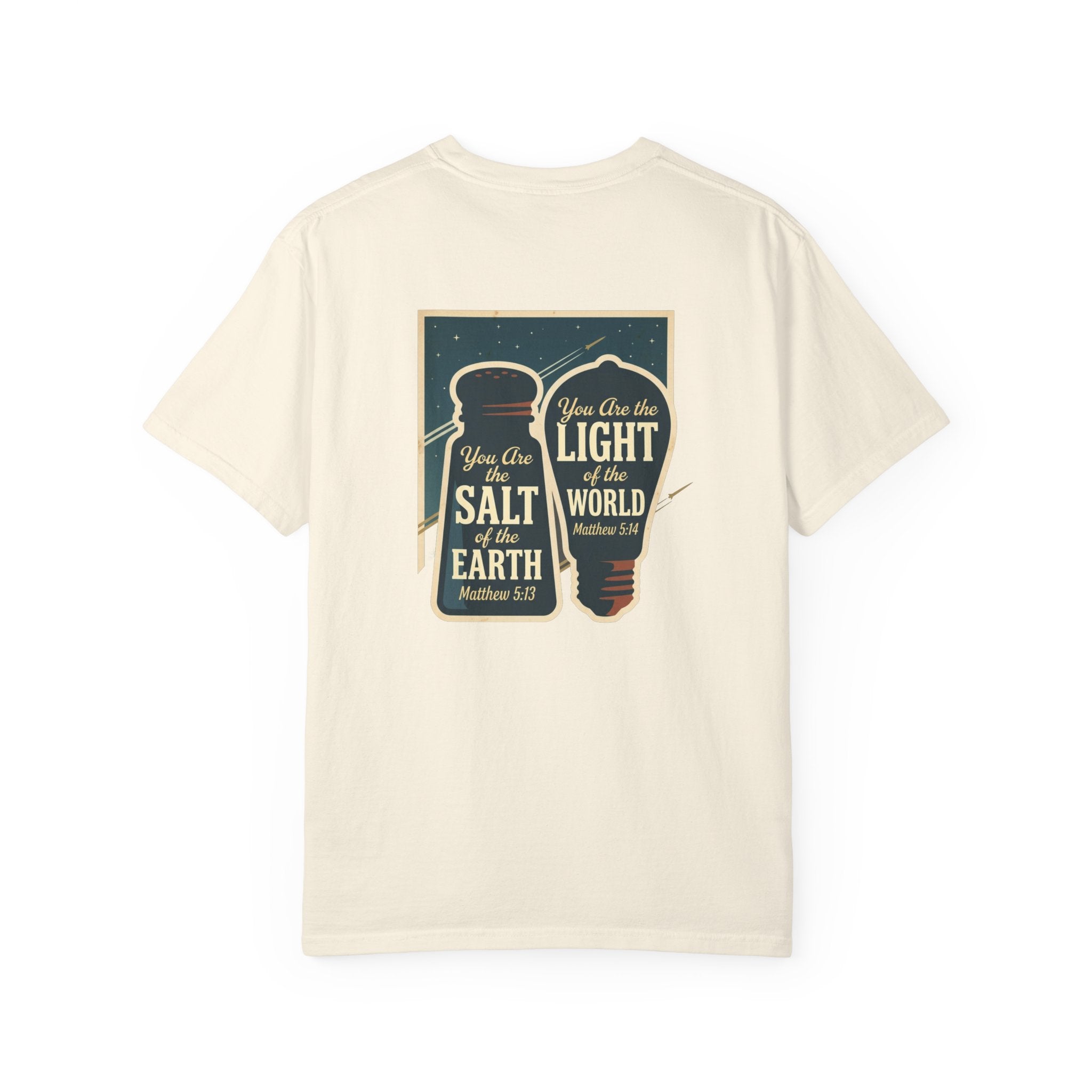 Salt and light T-shirt | Christian Cross Tee ALT LIGHT