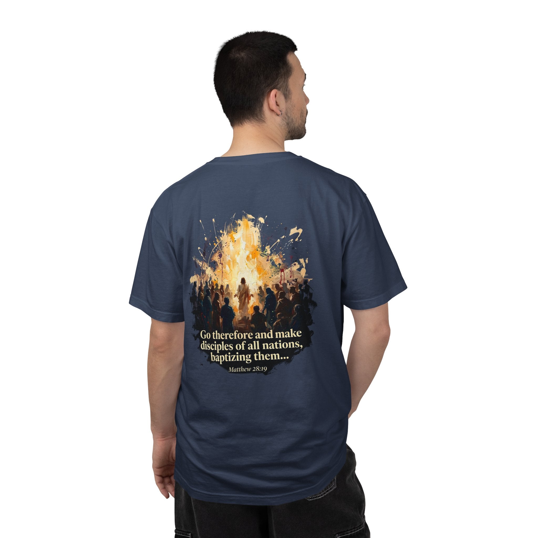 Make disciples T-shirt | Christian Cross Tee