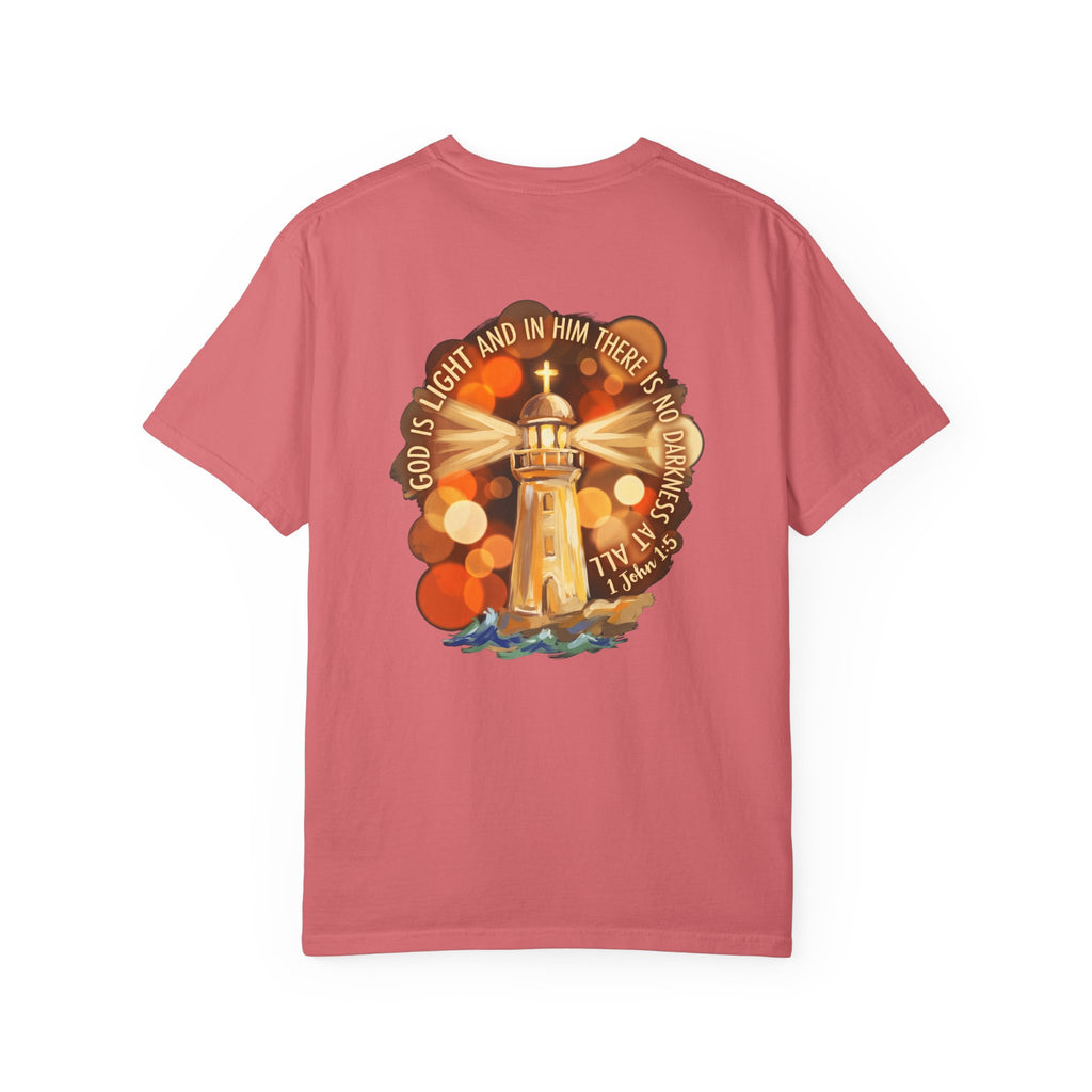 God is light T-shirt | Christian Cross Tee ALT COLOR