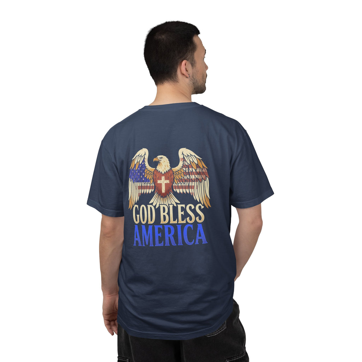 God Bless America Eagle T‑Shirt — Patriotic American Tee