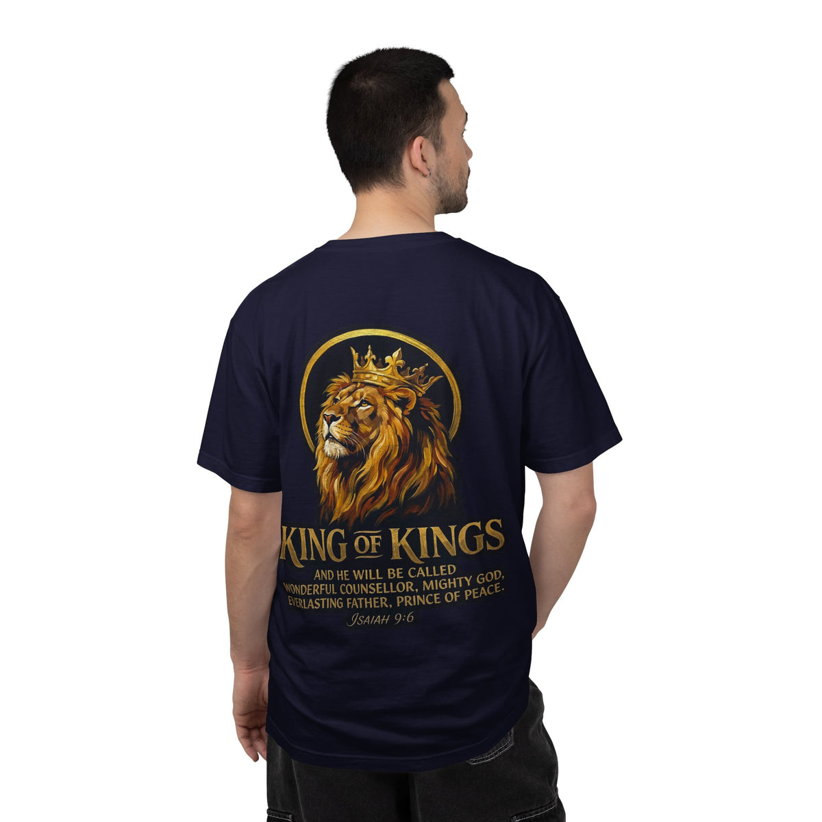 King of Kings T-Shirt — Lion Crown Christian Tee