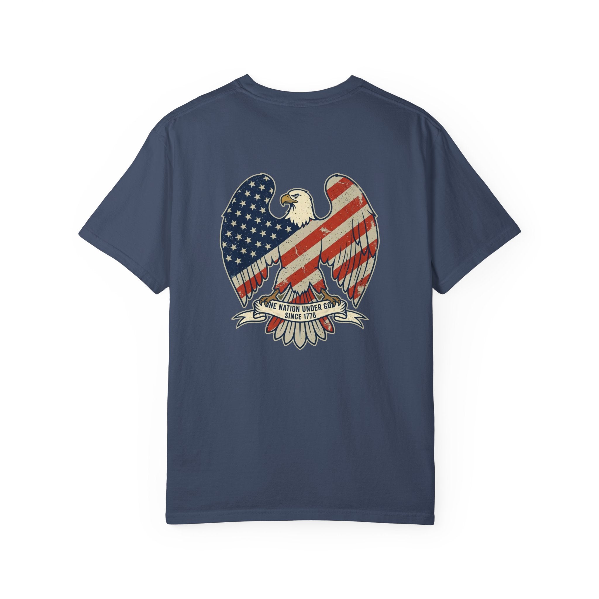 One Nation 02 T-shirt | Christian Cross Tee