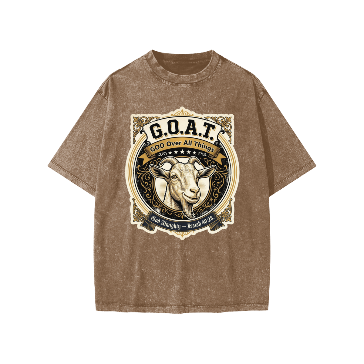 GOAT Snow Washed Kids' T-Shirt