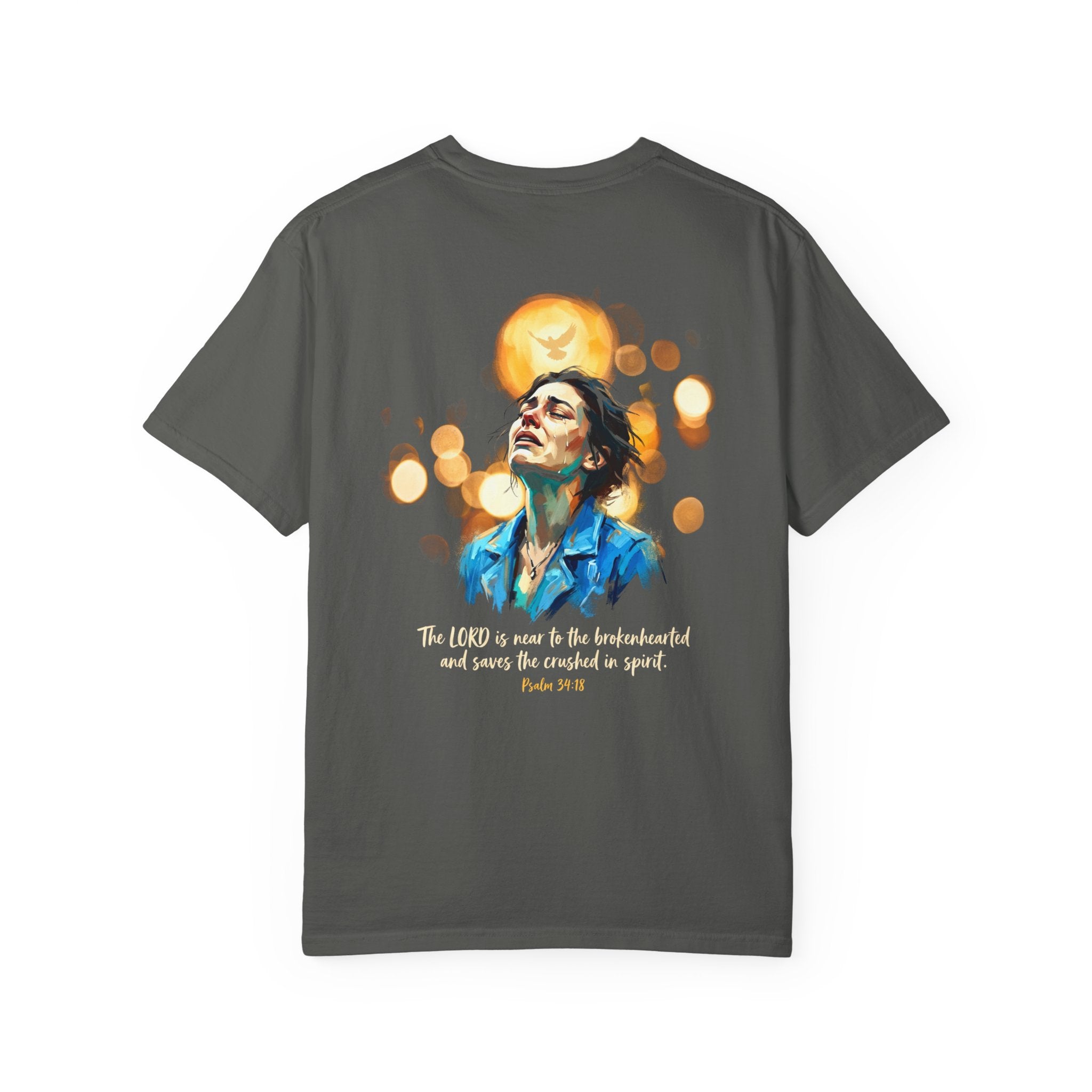 Saves the crushed in spirit T-shirt | Christian Cross Tee