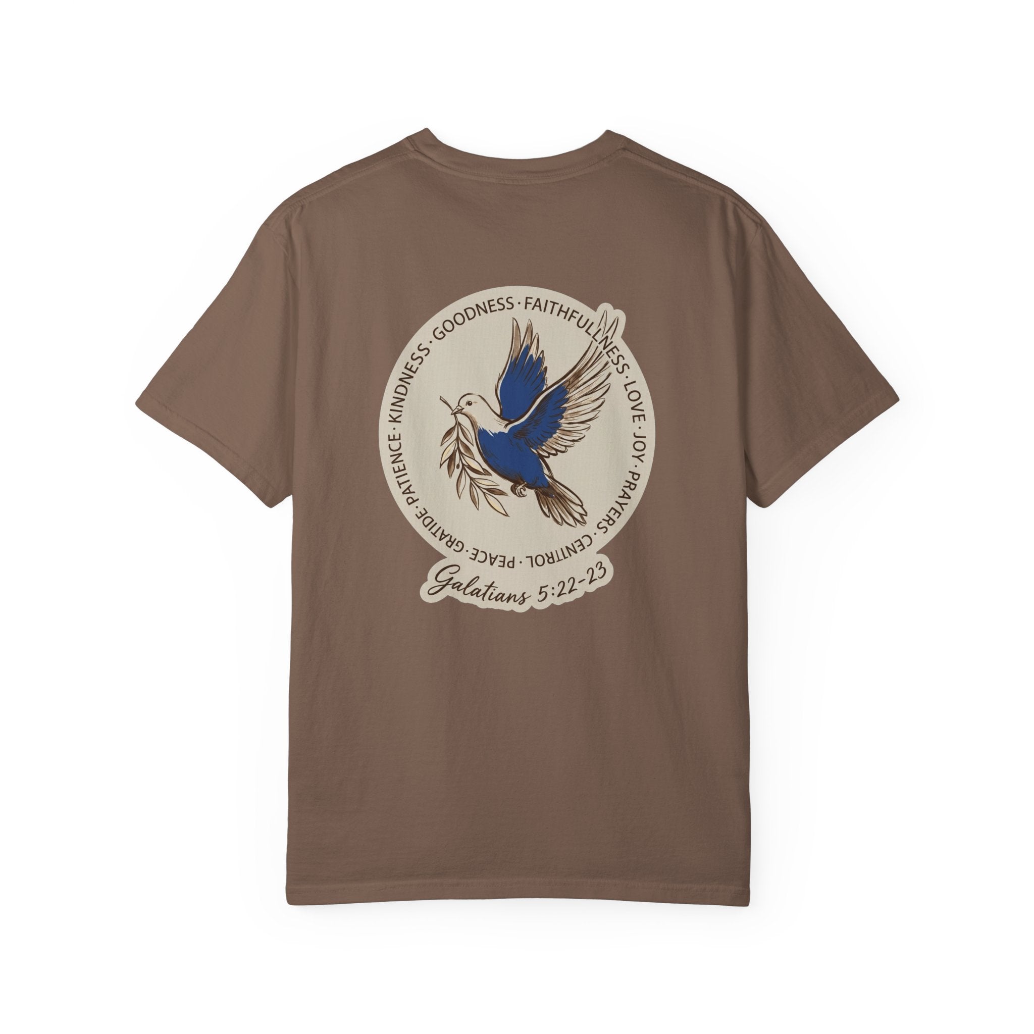 Christian Dove T-Shirt — Galatians 5:22-23 Fruit of the Spirit Tee