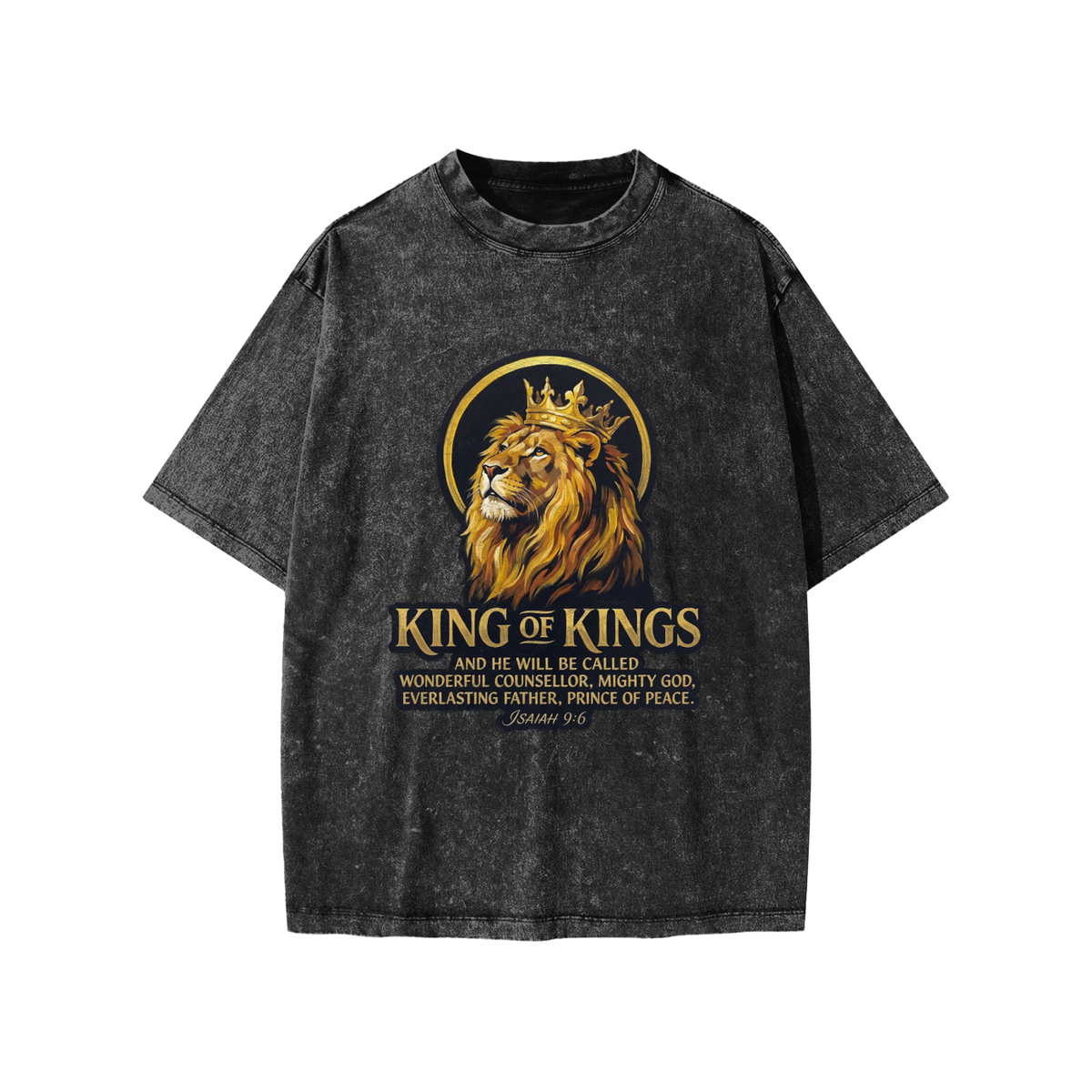 King of Kings Snow Washed Kids' T-Shirt