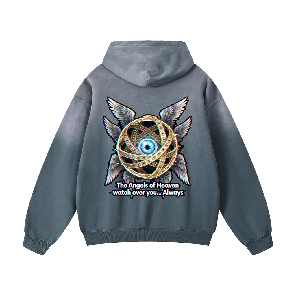 Angel Heavyweight Sunfade Oversized Hoodie