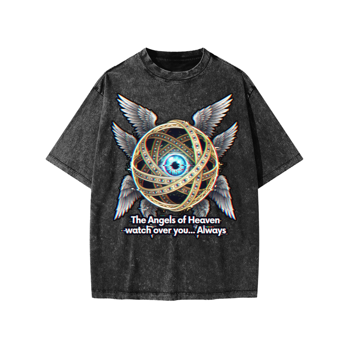 Angel Snow Washed Kids' T-Shirt