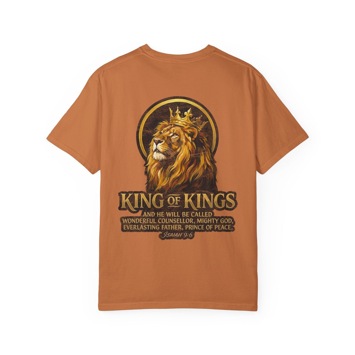 King of Kings T-Shirt — Lion Crown Christian Tee